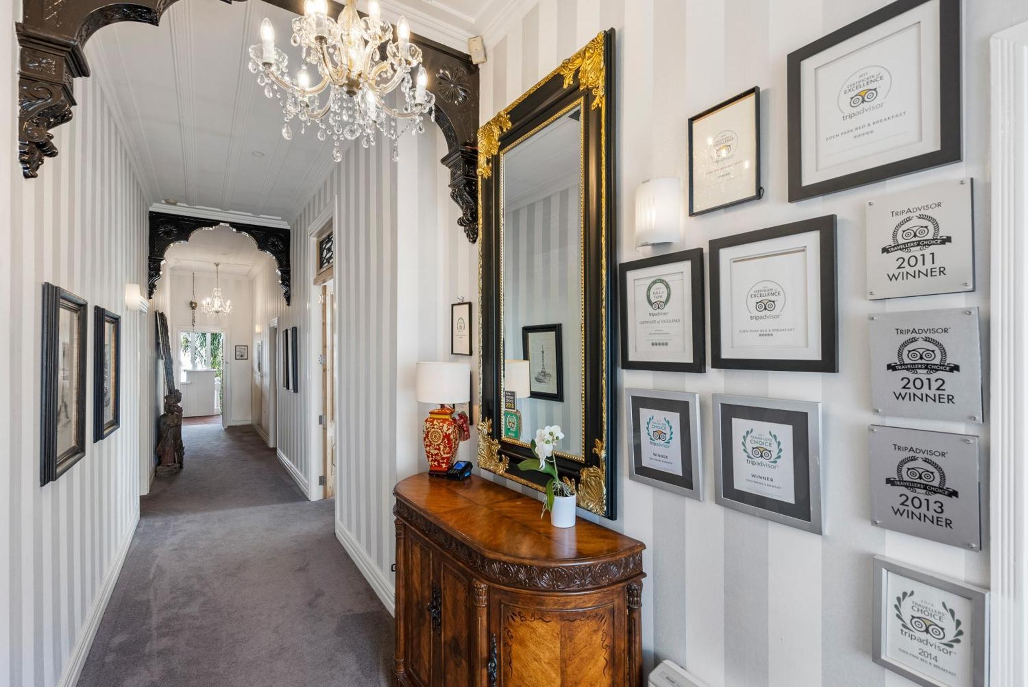 Eden Park Bed And Breakfast Inn Окленд Экстерьер фото